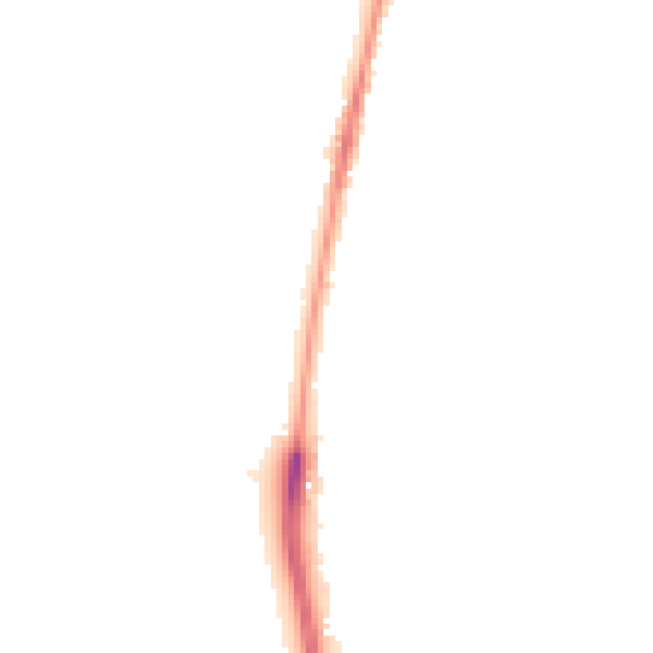 Night-time road noise heatmap for CR5 3EG