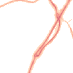 Night-time road noise heatmap for CR5 3FN