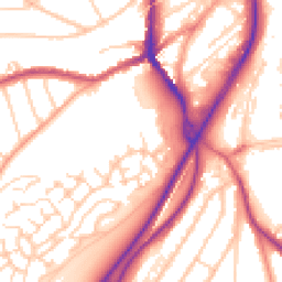 Daytime road noise heatmap for CR5 3GP