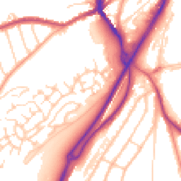 Daytime road noise heatmap for CR5 3GT