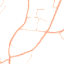 Daytime road noise heatmap for CR5 3LQ