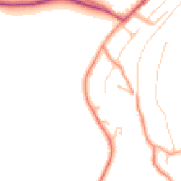 Daytime road noise heatmap for CR5 3NF