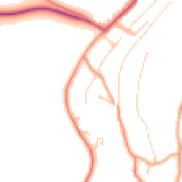 Daytime road noise heatmap for CR5 3PG