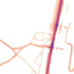 Daytime road noise heatmap for CR5 3RX
