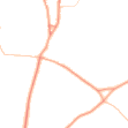 Daytime road noise heatmap for CR5 3SG