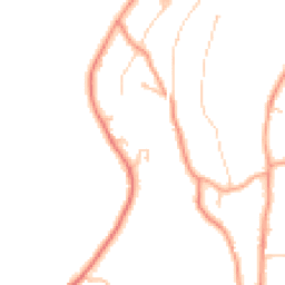 Daytime road noise heatmap for CR5 3YF