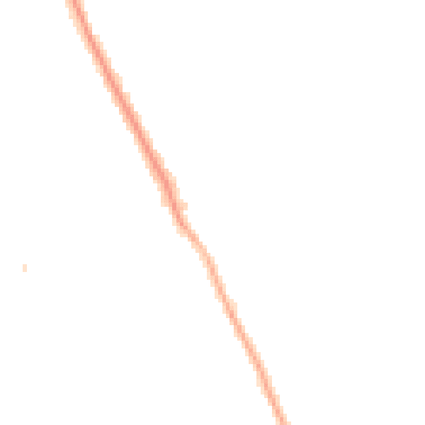 Night-time road noise heatmap for CR6 9AE