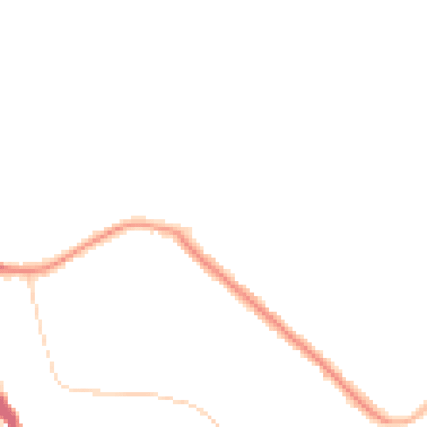 Night-time road noise heatmap for CR6 9AS