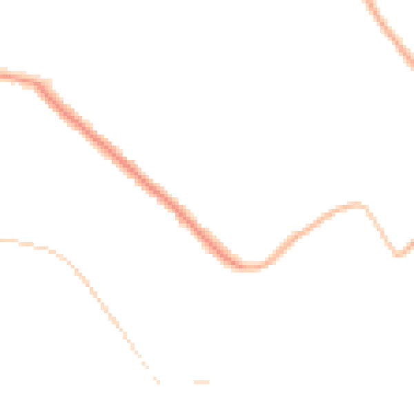 Night-time road noise heatmap for CR6 9BS