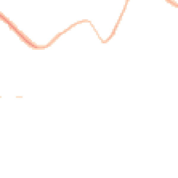 Night-time road noise heatmap for CR6 9BX