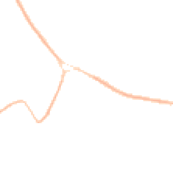Night-time road noise heatmap for CR6 9LH