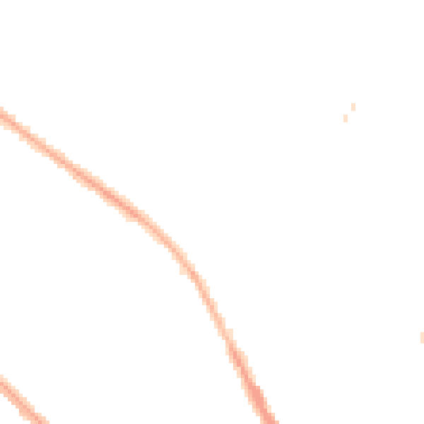 Night-time road noise heatmap for CR7 8EY