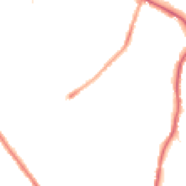 Night-time road noise heatmap for CR7 8PQ