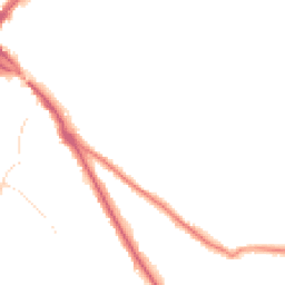 Night-time road noise heatmap for CR8 1AG