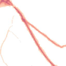 Night-time road noise heatmap for CR8 1AY