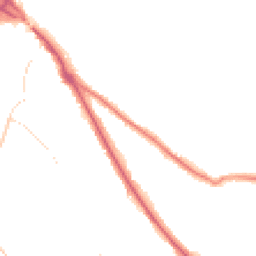 Night-time road noise heatmap for CR8 1BB