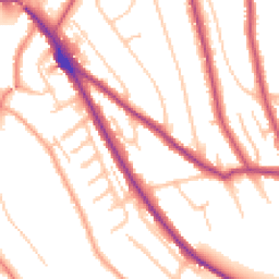 Daytime road noise heatmap for CR8 1BR