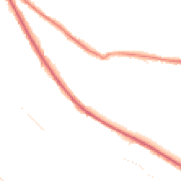 Night-time road noise heatmap for CR8 2DX