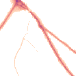 Night-time road noise heatmap for CR8 2EE