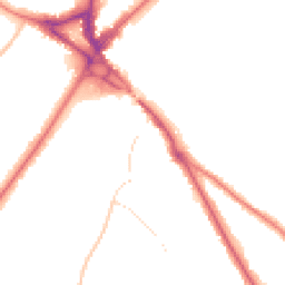Night-time road noise heatmap for CR8 2HD