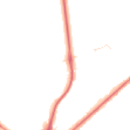 Night-time road noise heatmap for CR8 2JQ