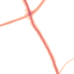 Night-time road noise heatmap for CR8 3BQ