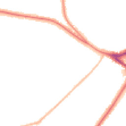Night-time road noise heatmap for CR8 3LB