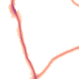 Night-time road noise heatmap for CR8 3PH