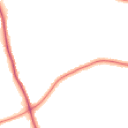 Night-time road noise heatmap for CR8 3PP