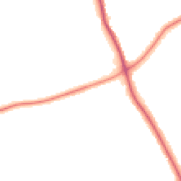 Night-time road noise heatmap for CR8 3PZ