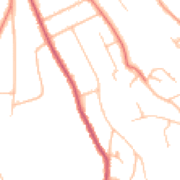 Daytime road noise heatmap for CR8 4AH