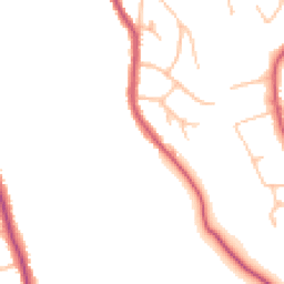 Daytime road noise heatmap for CR8 4AX