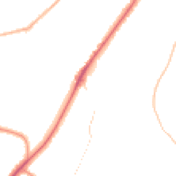 Night-time road noise heatmap for CR8 4DG