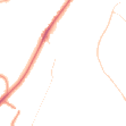 Night-time road noise heatmap for CR8 4DJ