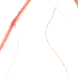 Night-time road noise heatmap for CR8 4DT