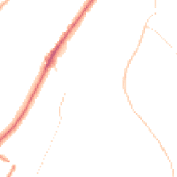 Night-time road noise heatmap for CR8 4DX
