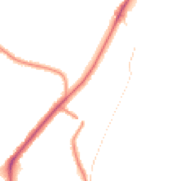 Night-time road noise heatmap for CR8 4HP