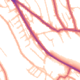 Daytime road noise heatmap for CR8 5AG