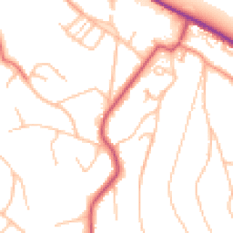Daytime road noise heatmap for CR8 5FP