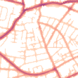 Daytime road noise heatmap for CT11 0AE