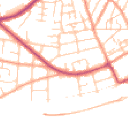 Daytime road noise heatmap for CT11 0AF