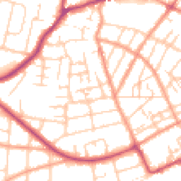 Daytime road noise heatmap for CT11 0AG