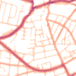 Daytime road noise heatmap for CT11 0AP