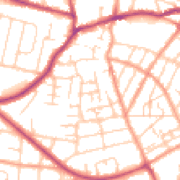 Daytime road noise heatmap for CT11 0AS