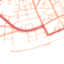 Daytime road noise heatmap for CT11 0DB