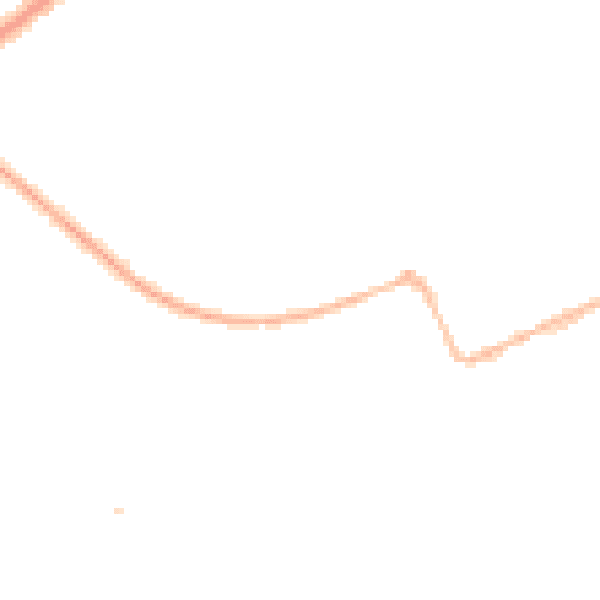 Night-time road noise heatmap for CT11 0DD