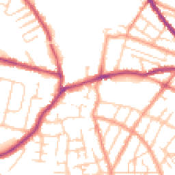 Daytime road noise heatmap for CT11 0ES