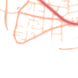 Daytime road noise heatmap for CT11 0FJ