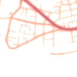Daytime road noise heatmap for CT11 0JD