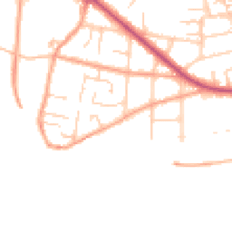 Daytime road noise heatmap for CT11 0JQ